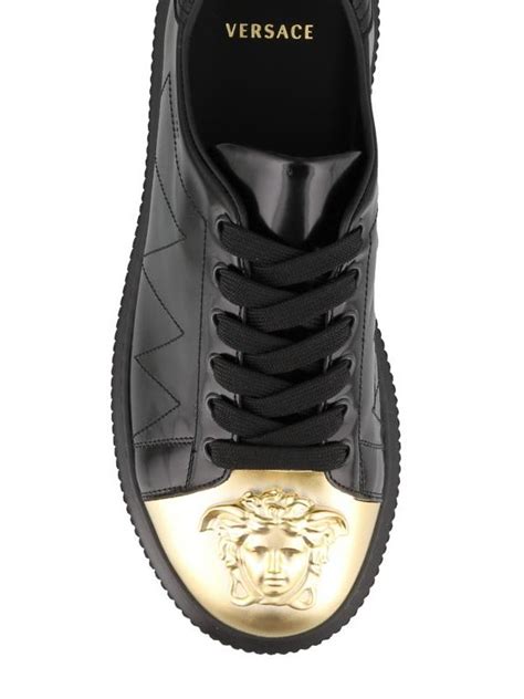 versace medusa plaque sneakers|versace medusa boots.